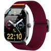 T70 Smartwatch Bands,Lamshaw 22mm Soft Stretchy Nylon Replacement Sport Bands