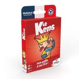 LA DUCALE - Kems Junior - Card Game for Children and Family - 4 to 8 Players - Ages 6+