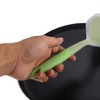 Goeielewe Omelette Spatula 10-Inch Silicone Pancakes Shovel Durable Heat-resistant Wide
