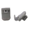 2 Pcs Car Sun Visor Clips, Gray ABS Sun Visor