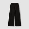 JAJU [JAJU] Women's Crinkle Wide Pants_Black