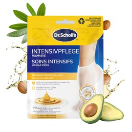 Scholl EXPERTCARE intensive care foot mask with 3 valuable oils - moisturizing care - 1 pair of disposable socks