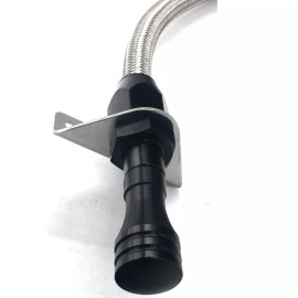 jiajiayuan For Chevy GM 4l60e Flexible Transmission Dipstick Firewall Mount + Filler Tube