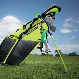 Golf Ball Holder - Waterproof Golf Ball Carrier | Reusable Golf Ball Storage Bag with Belt Clip, Golf Ball Sleeve for Golf Training and Practicing