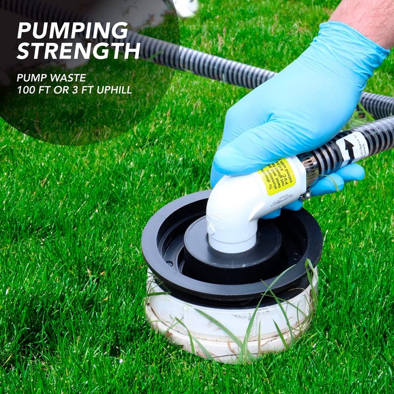 Valterra SS01 RV SewerSolution Drainage Kit with 10' Hose and
