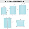 Compression Packing Cubes Set, Ultralight Expandable Travel Organizers for Carry