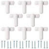 Kinstecks 8pcs Sash Jammer Strong Zinc Shape Alloy Additional Safety