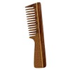THE Unltd India finest Neem wood Handmade Comb For Detangling
