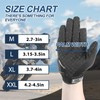 Qaemyro Stainless Steel Motorcycle Gloves for Men, Touchscreen Gloves for