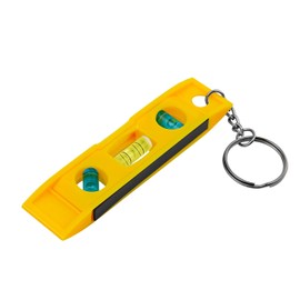 Mini Spirit Level 9 cm, MYLERCT Magnetic Spirit Level with 3 Levels, Small Spirit Level Keyring 180-90-45 Degree Bubbles for the Professional on Construction, Interior Design