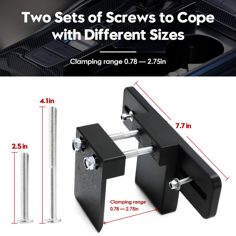 Cup Holder RadioMount - Clamping Mount, Drinks Cup Holder Mount