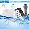 Leadaybetter Brush Roll Belt Filter Replacement for Shark Navigator Lift
