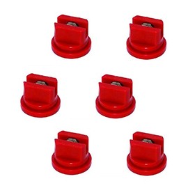 Pack of 6 - TeeJet Even Flat Spray Tips 80° Polymer w/SS Insert 0.4 GPM @ 40 PSI Farmer Bob's Parts TP8004EVS