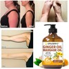 2 Pack Ginger Oil Lymphatic Drainage Massage,Belly Drainage Ginger Oil-Warming