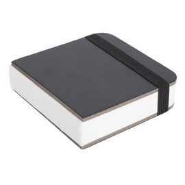Cuaderno de Bocetos de Acuarela, Diario Pequeño de Acuarela Portátil, Cuaderno de Acuarela de Papel de 300GSM para Pintar, Garabatear, Escribir y Dibujar (BLACK)