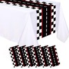 6 Pcs Plastic Racing Car Table Runners 14" x 108"