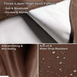 Viedouce 2-Pack of Waterproof Cooking Aprons with Pockets, Adjustable Kitchen and BBQ Aprons