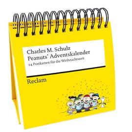 Peanuts’ Adventskalender. 24 Postkarten für die Weihnachtszeit: Adventskalender zum Aufstellen für Erwachsene | Mit Spiralbindung und 24 lustigen Peanuts-Comics auf heraustrennbaren Postkarten