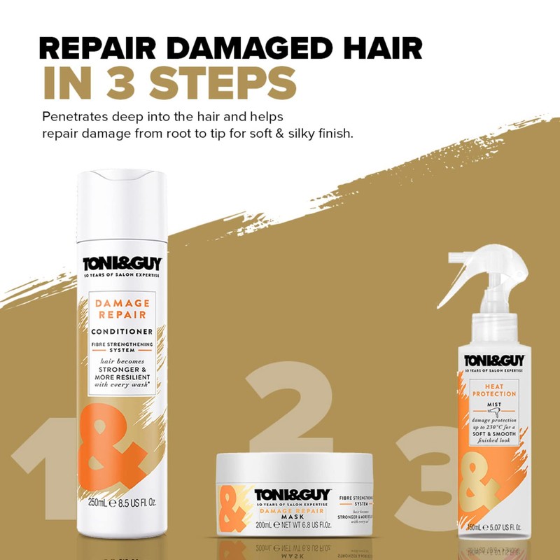 Toni&Guy Conditioner for Damaged Hair, 8.5 oz