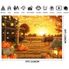 Alltten 7X5FT Fall Backdrop Fall Pumpkin Patch Photo Backdrop Autumn