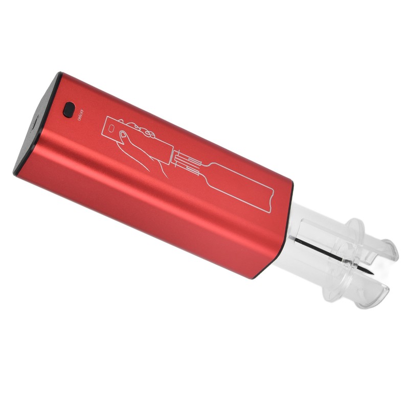 Electric Wine Opener Aluminum Alloy USB Charging Automatic Corkscrew Set