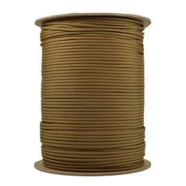 BoredParacord Brand Paracord (1000 ft. Spool) - Coyote Brown
