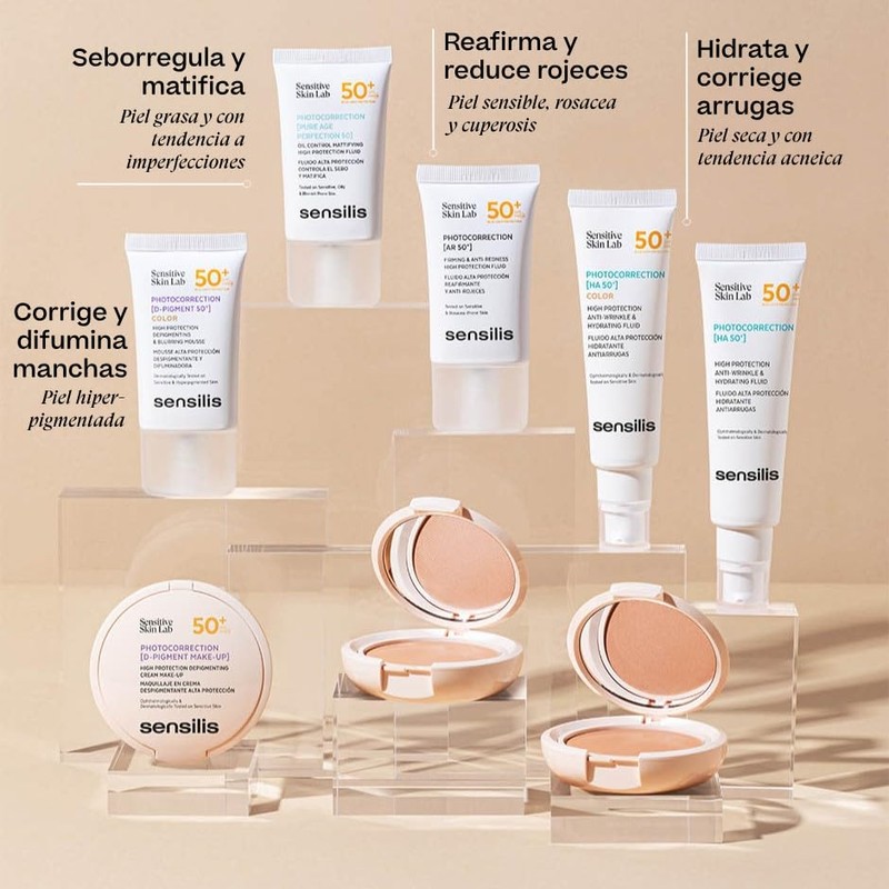 Sensilis Photocorrection Pure Age Perfection 50, Fluid LSF 50, mattiert
