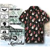 King Kameha Men's Short-Sleeved Funky Hawaiian Shirt with Front Pocket,