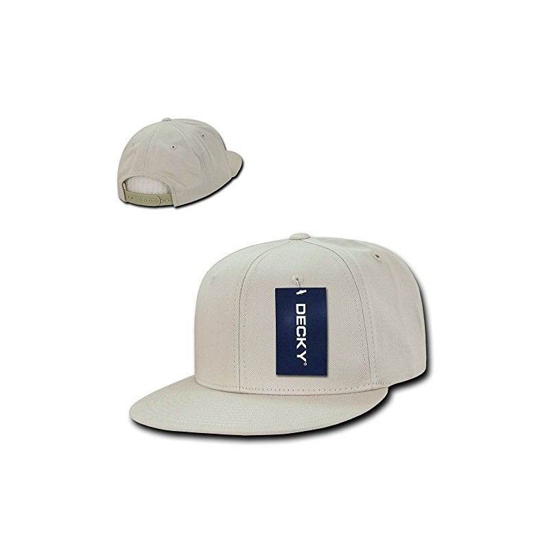 DECKY Mens Snapback Baseball-caps, Stone