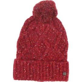 FRAAS Women's Knitted Hat in Wool Blend - Warming and Skin-friendly - One Size, red