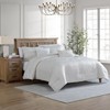Tahari Home - King Size Comforter, 5-Piece Jacquard Bedding Set