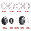 4 Pcs 5x5.5 to 5x4.5 Wheel Adapters Changes Bolt Pattern,