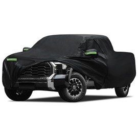 Car Cover Custom Fit for Toyota Tundra 5.5Ft Bed 2000-2025, Migaven Waterproof Full Exterior Cover Sun Rain Protection with Door Zipper and Cotton Lining
