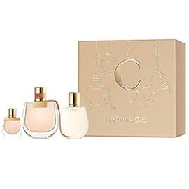 Chloe Nomade for Women 3 Pieces Hard Box Set (2.5 Eau de Parfum Spray + 3.4 Perfumed Body Lotion + 5 Ml Mini)