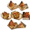 Liquid Core Dice Mini Planet DND Dice Polyhedral Dice Handmade