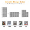 AWTATOS 8 Cube Storage Organizer, Closet Organizer Storage Shelf, Bookcase