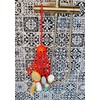 Formverket Octopus - Shower and gel shampoo holder, colour red