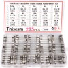 Tnisesm 275 Pcs Fast Blow Glass Fuses Assortment Kit 0.5A,