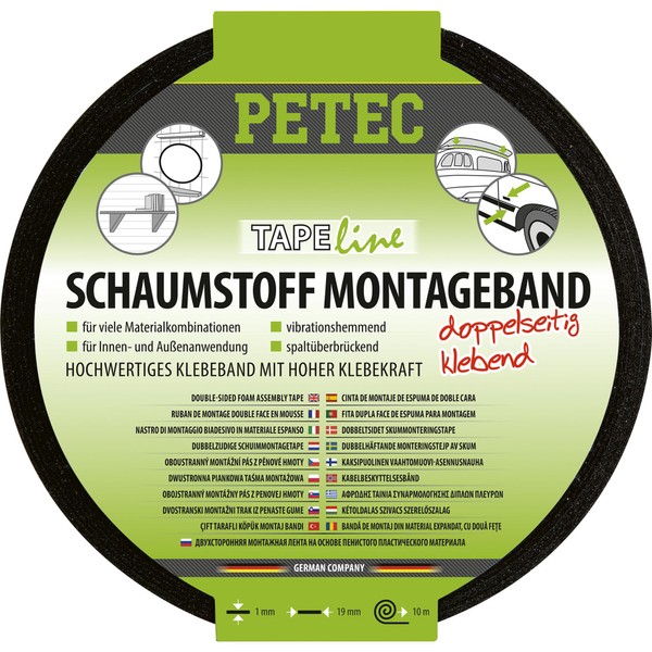 Petec MONTAGEBAND, 19 MM X 10 M 87200