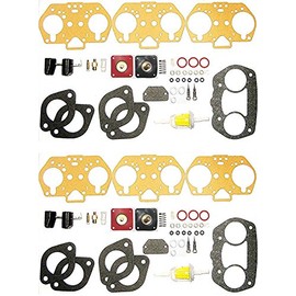 WEBER IDF MASTER REBUILD KITS WITH FLOATS BY RADKE FOR 40, 44, 48 IDF CARBS, PAIR, FOR 2 CARBS