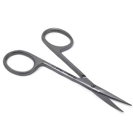 Stainless Steel Manicure Scissors Curved Nail & Cuticle Trimmer for Professional Salon & Home Use Multipurpose Scissors For Eyebrow Shaping