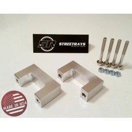 StreetRays [Originals] [SR] 95-11 Explorer Ranger Expedition F150 F250 2" Front Billet Shock Extenders