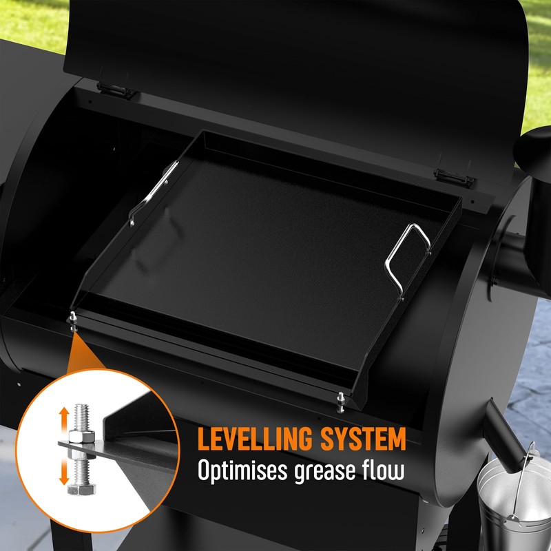 Stanbroil Griddle Hack for Most Pellet Grills, Non-Stick Griddle Insert