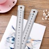 Stainless Steel Ruler, Metal Rule Precision Rule Kit Straight Edge