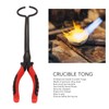 Crucible Tong Alloy Steel 2.6 Inch Diameter Crucible Holder Clamp
