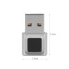 Jectse USB fingerprint reader, PC fingerprint reader, USB fingerprint key
