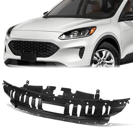 Factory Style front Bumper Reinforcement Impact Absorber Bar Compatible with Ford Escape 20-22, Fits Front Upper Bumper Grille Models, Black