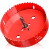 130mm Hole Saws Cutter, HSS Bi-Metal Drill Bit for Wood,