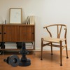 4pcs Adjustable Table Feet, Black Adjustable Furniture Levelers Heavy Duty
