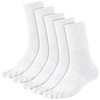 AOY Men's Five Toe Socks, Reduces Friction Between Your Fingers,